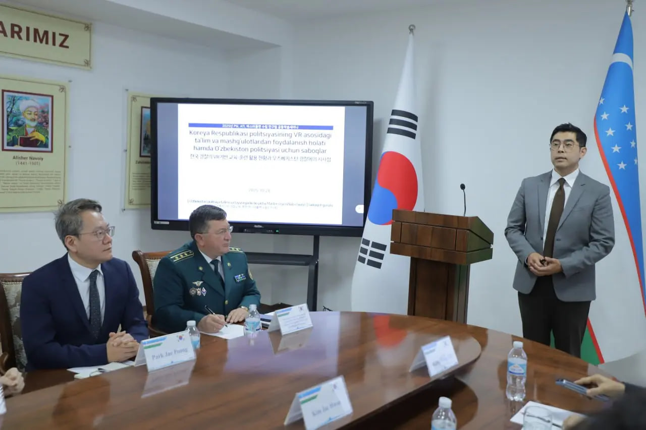 IIV Malaka oshirish institutida Janubiy Koreya tajribasi asosida kasbiy mahoratni oshirishga qaratilgan seminar tashkil etildi