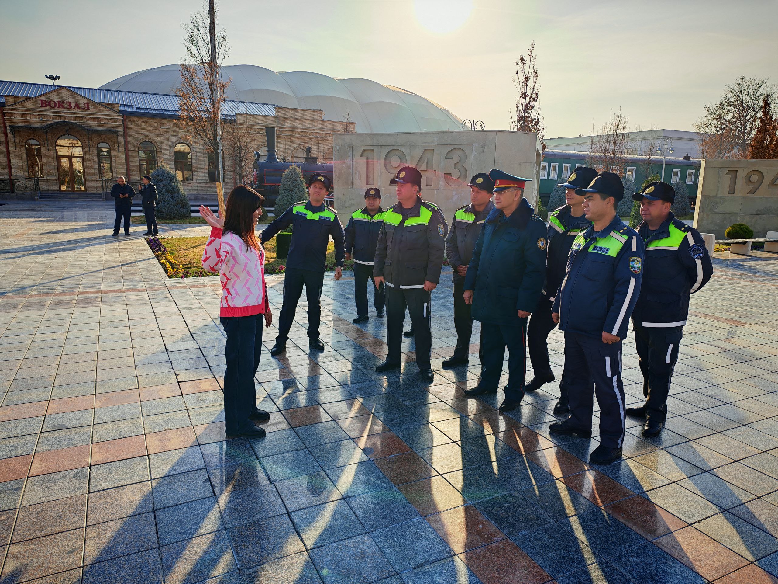 Harbiy avtomobil nazorati inspeksiyasi tinglovchilari madaniy-ma’rifiy tadbirlarda ishtirok etdi